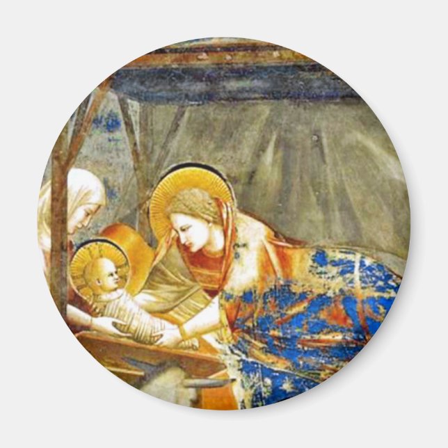 Imán Natividad Nacimiento de Jesús (Frente)