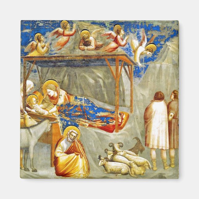 Imán Natividad Nacimiento de Jesús (Frente)