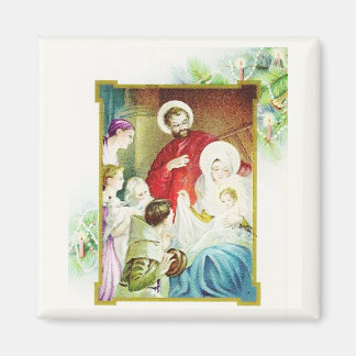Imán Natividad Vintage Magnet