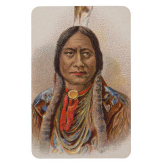Imán Nativo Americano: Lakota Toro Sentado, Anuncio de