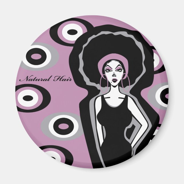 Imán Natura Hair (Frente)