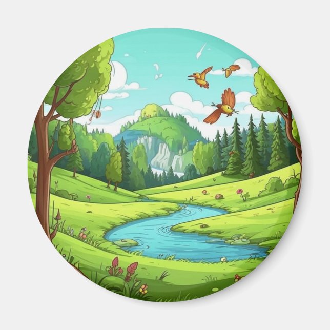 Imán Naturaleza 15 (Frente)