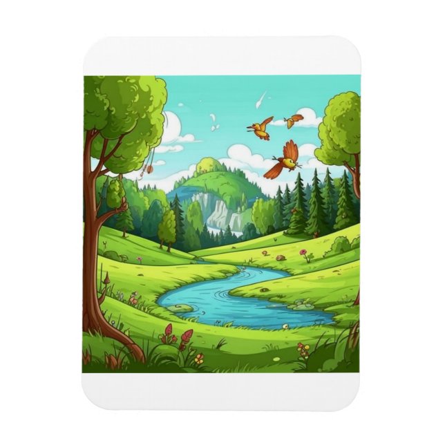 Imán Naturaleza 15 (Vertical)