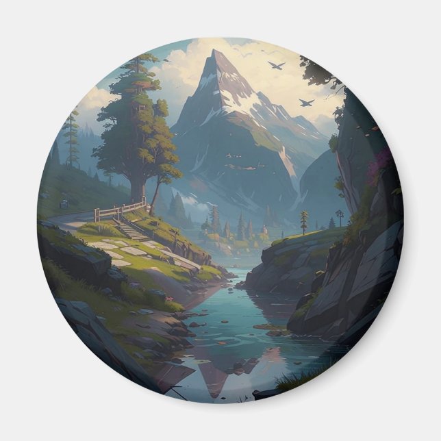 Imán Naturaleza 20 (Frente)