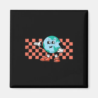 Imán Naturaleza ambiental del Día del Planeta Tierra Re