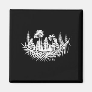 Imán Naturaleza Bosque Plantas Árboles Camping Senderis