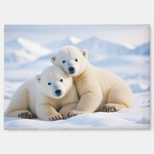 Imán Naturaleza de los animales del oso polar