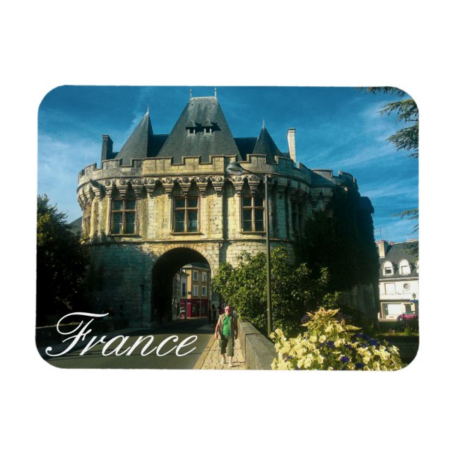 Imán Naturaleza de los edificios de la calle Cityscape  (Horizontal)