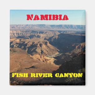 Imán Naturaleza del cañón del río Peces de Namibia