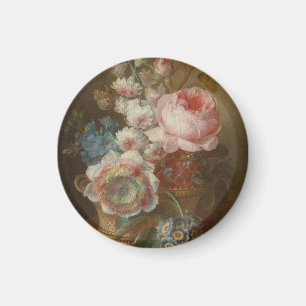 Imán Naturaleza muerta con flores – Cornelis van Spaend