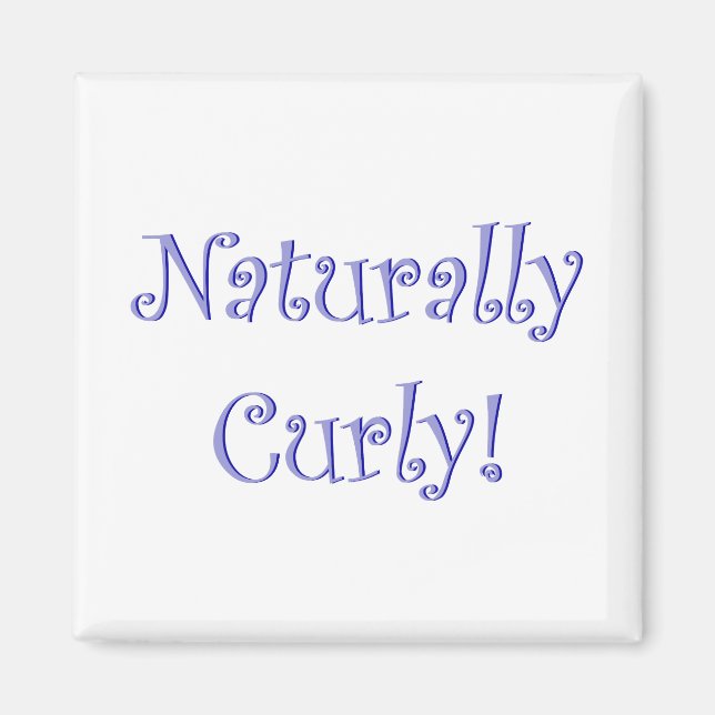 Imán Naturally Curly Hair (Frente)