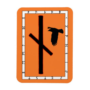Imán Naudhiz Viking Rune Magnet - ¡Superando!