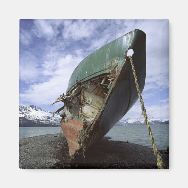 Imán Naufragio En La Costa (Frente)