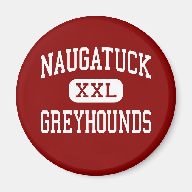 Imán Naugatuck - Greyhounds - High - Naugatuck (Frente)