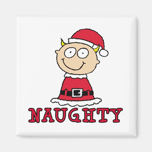 Imán Naughty Elf Magnet (Frente)
