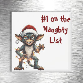 Imán Naughty List Gremlin