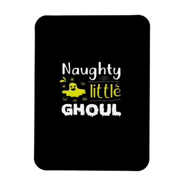 Imán Naughty Little Ghoul (Vertical)