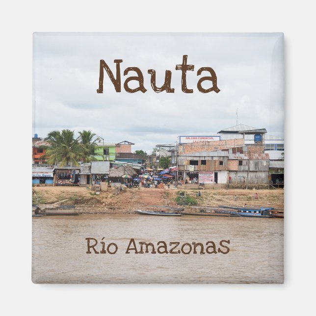 Imán Nauta, Perú Fridge Magnet (Frente)