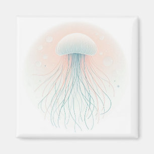 Imán náutica/playa/medusas costeras