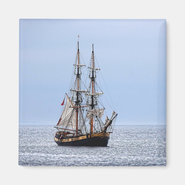 Imán Nautical Fishing Boys Blue Skies (Frente)