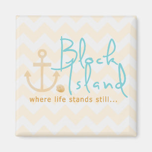 Imán náutico del Block Island