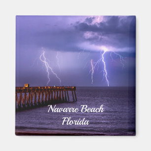 Imán Navarre Florida Lightning Storm Magnet