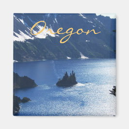 Imán Nave fantasma Crater Lago Oregon Magnet