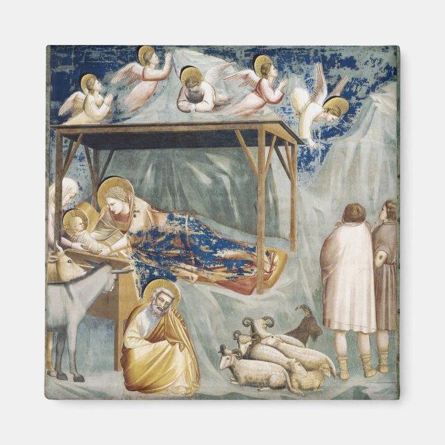 Imán Navegación (nacimiento de Jesucristo) (por Giotto) (Frente)