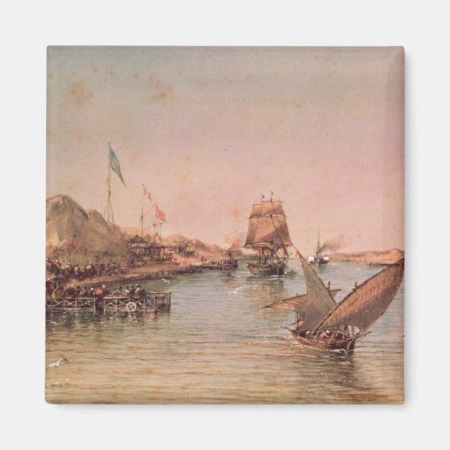 Imán Navegación por el Canal de Suez (Frente)