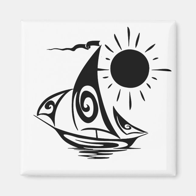 Imán Navegación por el día flojo (Frente)