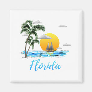 Imán Navegación por el Océano Florida Sunset