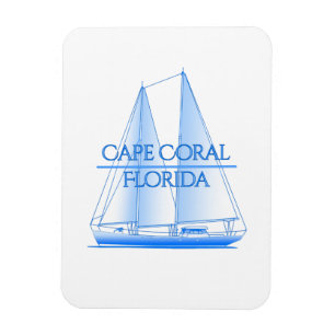 Imán Navegador náutico costero de Cabo Coral