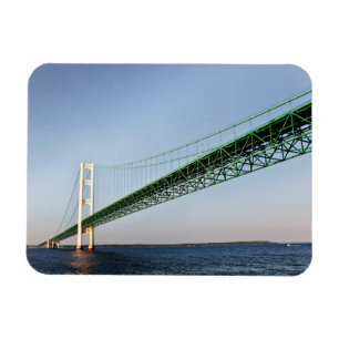 Imán Navegar Bajo El Puente Mackinac