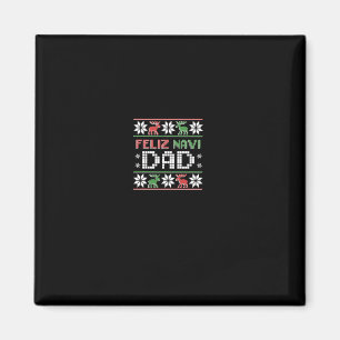 Imán Navi Dad Navidad Navidades divertidos y un flamant