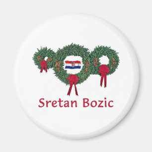 Imán Navidad 2 de Croacia
