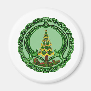 Imán Navidad Claddagh