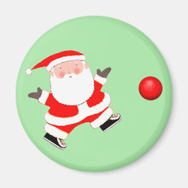Imán Navidad de Kickball
