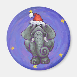 Imán Navidad del elefante