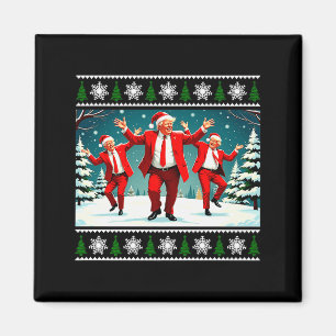 Imán Navidad Donald Trump Presidente 2024 Bailando Dive