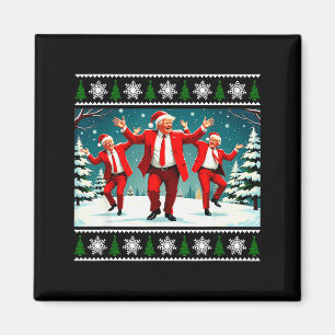 Imán Navidad Donald Trump Presidente 2024 Bailando Dive