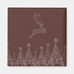 Imán Navidad elegante