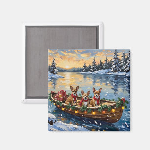Imán Navidad en Barco Chihuahua Fiesta