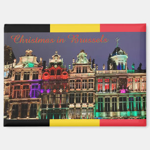 Imán Navidad en Bruselas, Bélgica viaje