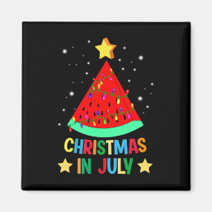 Imán Navidad En Julio Sandía Árbol De Navidad Regalo De