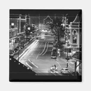 Imán Navidad en la ciudad