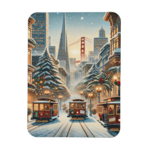 Imán Navidad en San Francisco – Golden Gate