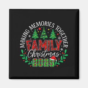 Imán Navidad Familiar Emocional 2025 Creando Recuerdos 
