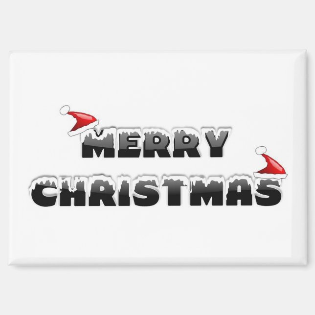 IMÁN NAVIDAD FELIZ NEVADA (Anverso)