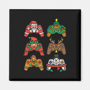 Imán Navidad Gamer Controller Xmas Gaming Men Boys Ki