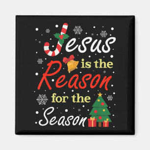 Imán Navidad Jesús Es La Razón De La Temporada Navidad